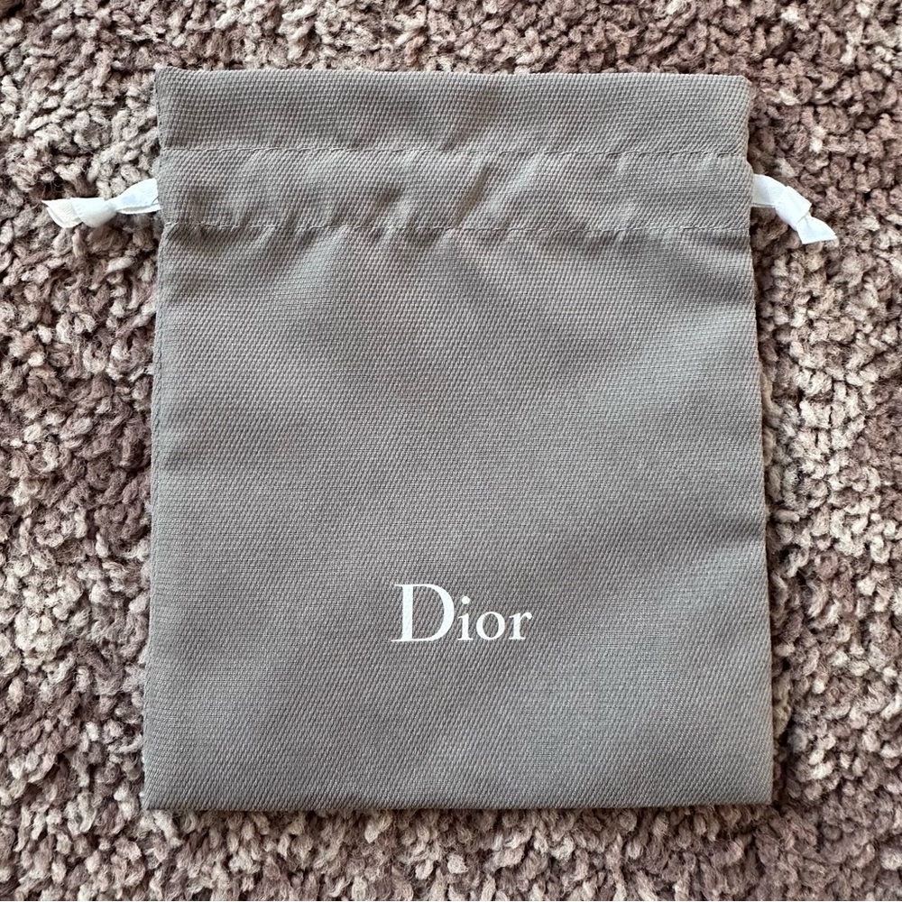 Christian Dior Mini Drawstring Dust Bag